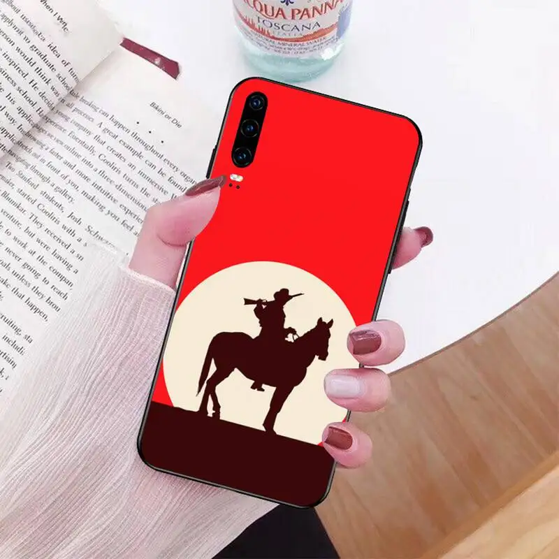 HPCHCJHM Red Dead Redemption 2 Newly Arrived Black Cell Phone Case for Huawei P30 P20 lite Mate 20 Pro P Smart 2019 prime | Мобильные