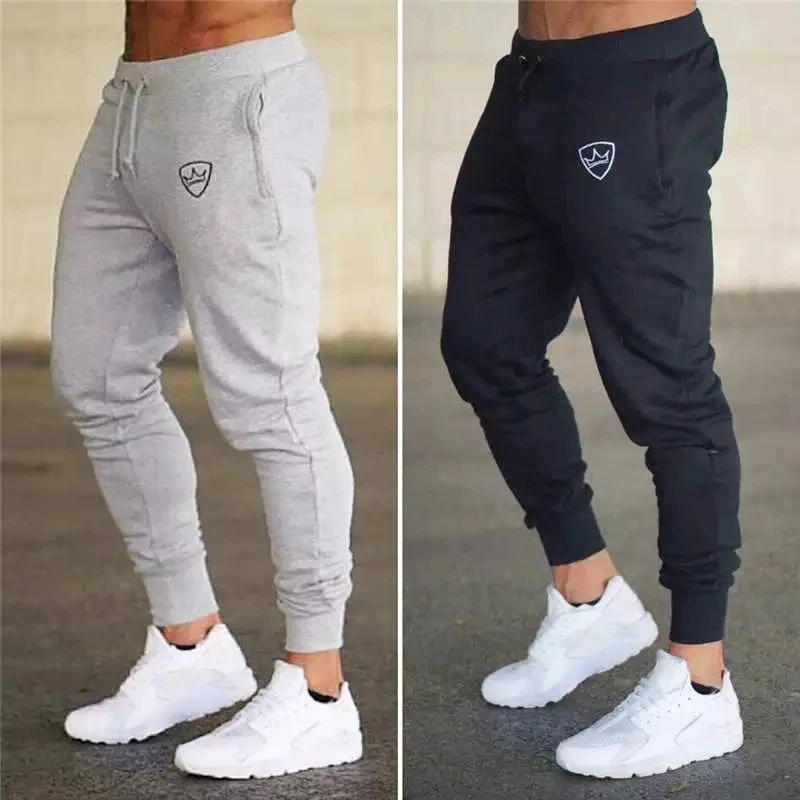 

2021 summer New Fashion Thin section Running Pants Men Casual Trouser Jogger Bodybuilding Fitness Sweat Time limited Sweatpants