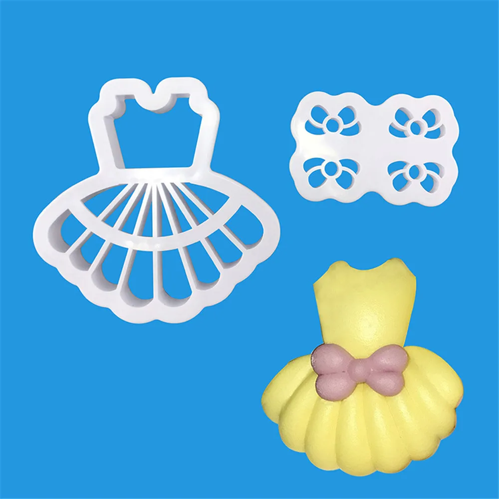 Платье принцессы 3d форма торт плесень шоколад силиконовая мыло помадка