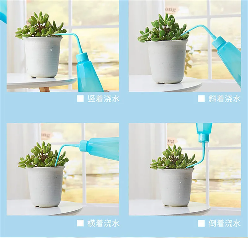 Прозрачная бутылка для полива цветов сада и помещений прозрачные сжимаемые