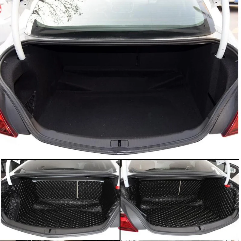 

3D trunk mats fiber leather car trunk mat for buick regal 2011 2012 2013 2014 2015 2016 2017 opel insignia