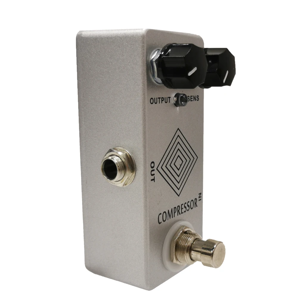 MOSKY Мини электрическая гитара Динамический Компрессор педаль эффектов