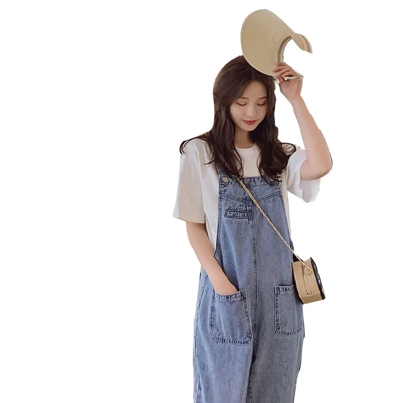 Ladies jeans mother jeans high waist jeans high elastic large size stretch jeans ladies washed high waist tooling cropped pants