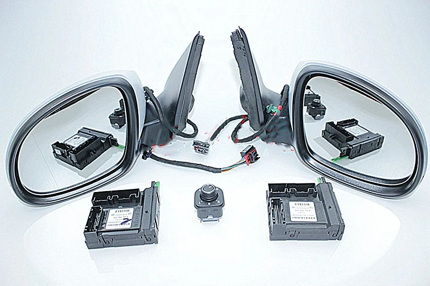 Для PQ Tiguan 5N зеркало с крышкой Авто складной электрический переключатель Чехол