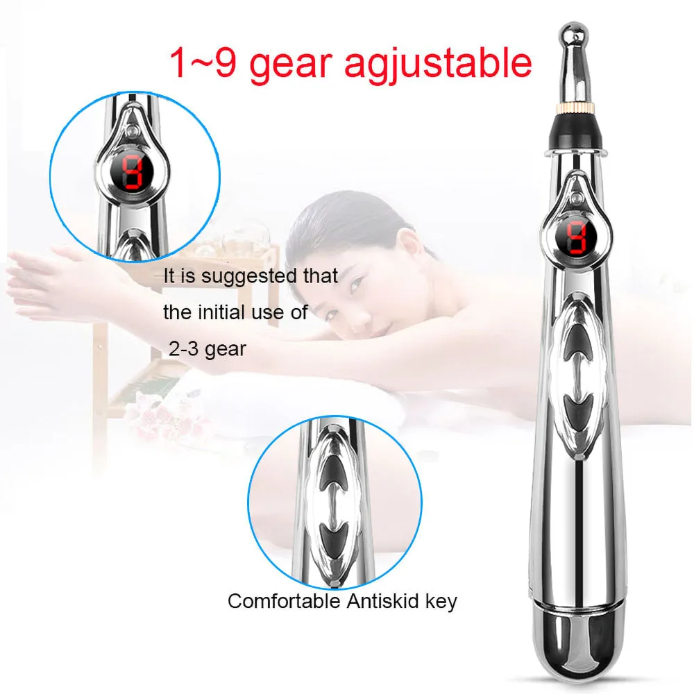 

Лазерная терапия, лечебная энергетическая ручка, инструменты для облегчения боли, новая электрическая акупунктурная ручка, Массажная ручк...