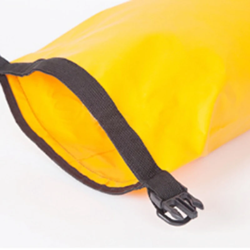 

2set Floating Waterproof Dry Bag 15L Roll Top Sack Keeps Gear Dry for Kayaking Boating Swimming Black & Blue