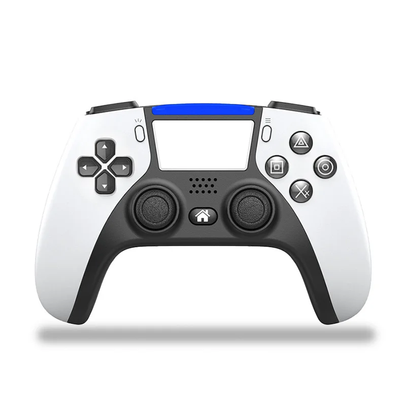

Bluetooth Wireless Game Controller For PS4 Console With PS5 Style Double Vibration Game Gamepad For PC And Android
