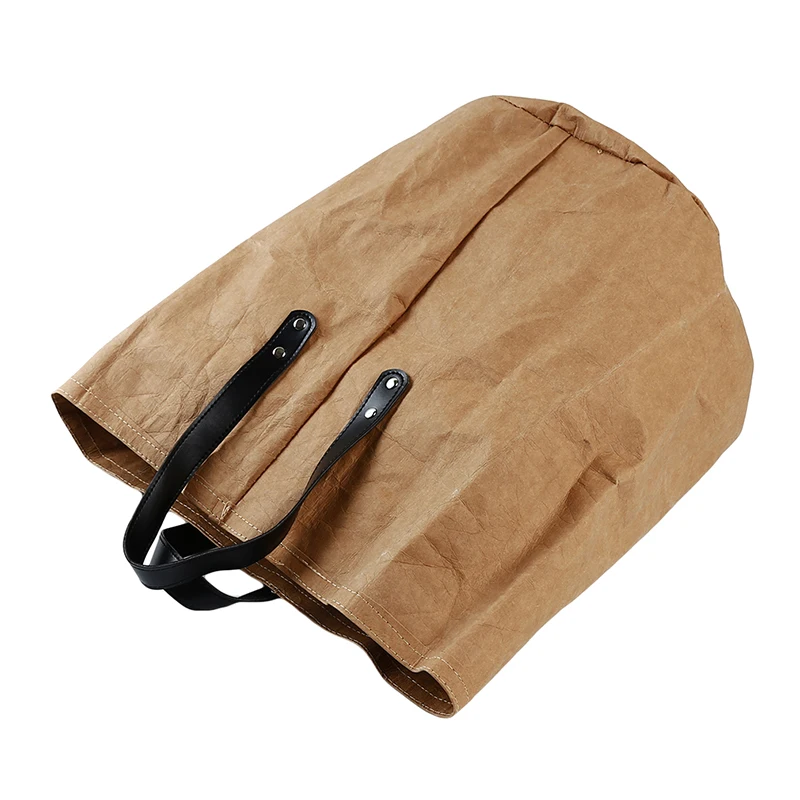 

Home Storage Bag Kids Room Sundries Organizer New Style Washable Kraft Paper Durable Kids Toy Storage Basket Multifunction