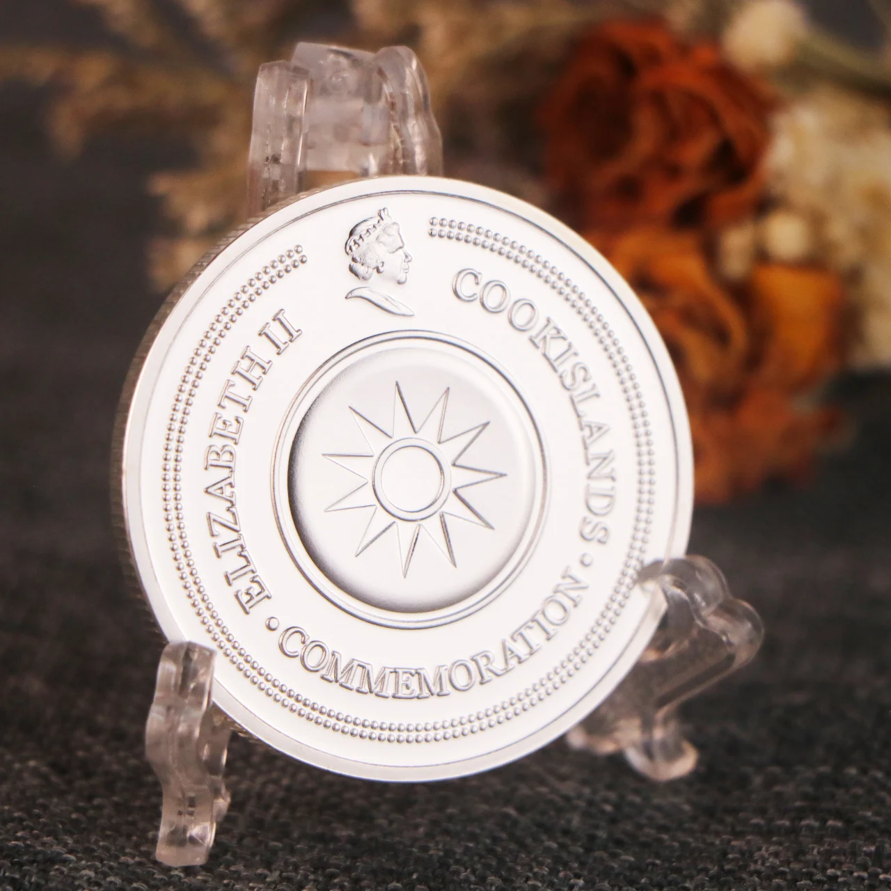 Twelve Constellation Capricorn Zodiac Elizabeth II Silver Commemorative Coins Euro Astrology Souvenir Gifts | Дом и сад