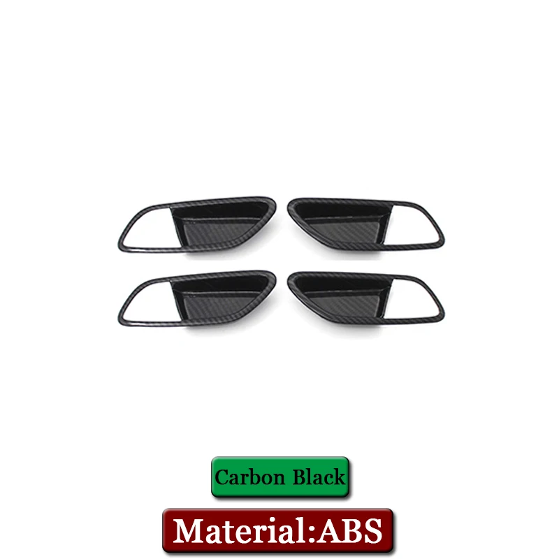 Стайлинг автомобиля ABS накладка на ручки салона для Kia Rio X Line KX Cross 2017 2018 наклейки