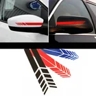 2 шт., наклейки на зеркало заднего вида для Mazda 2 3 5 6 CX5 CX7 CX9 Atenza Axela