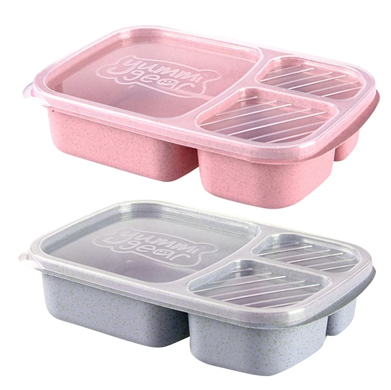 2 шт Новый натуральный материал Ланч Bento Box еда с подогревом термос контейнер