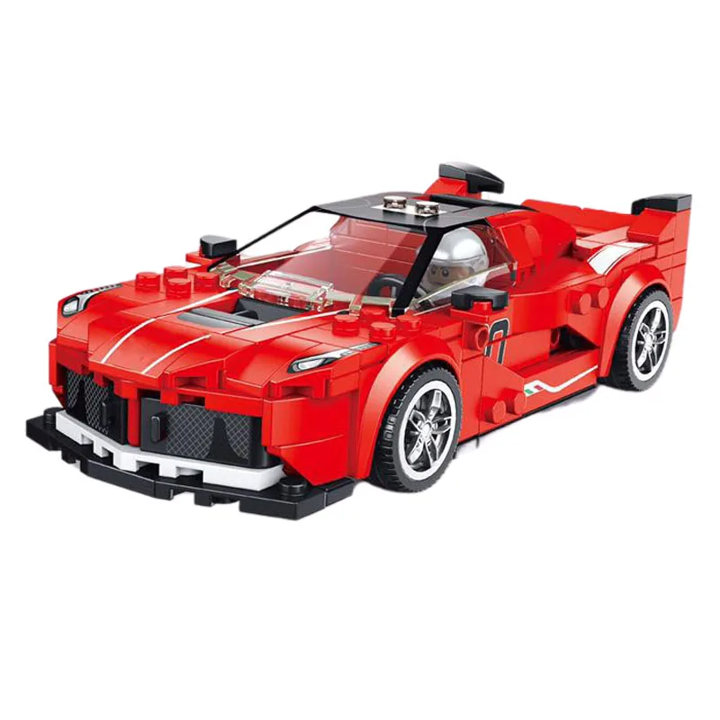 

Новинка, 339 шт., спортивная гоночная машина Supercar Creator, Гоночная машина MOC строительные блоки для автомобилей Racer Winner, Классическая модель, игру...
