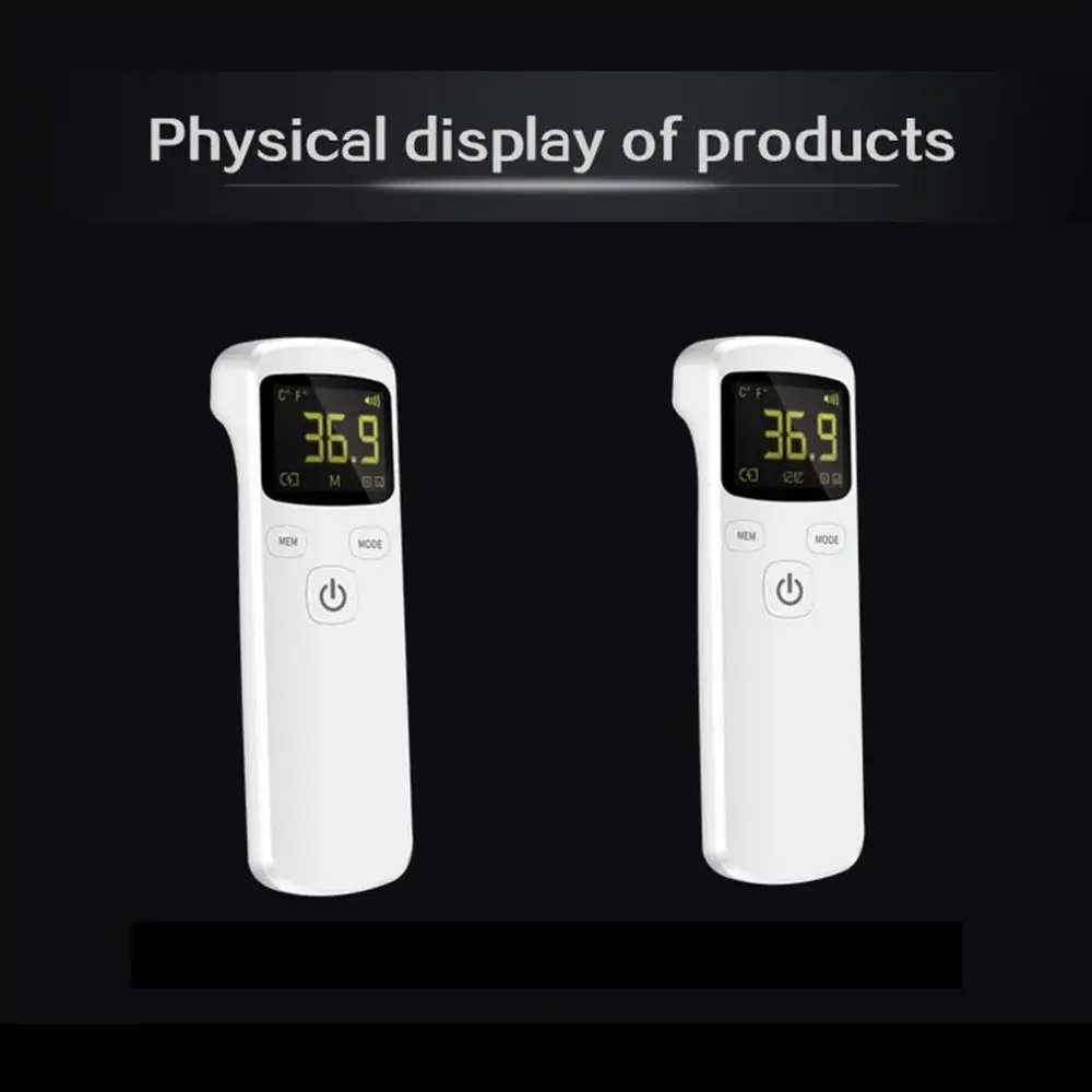 

2020 K3 Non-contact Infrared Thermometer Forehead Termometro Digital Temperature Sensor Temperature Fever Alarm Wall Mounted