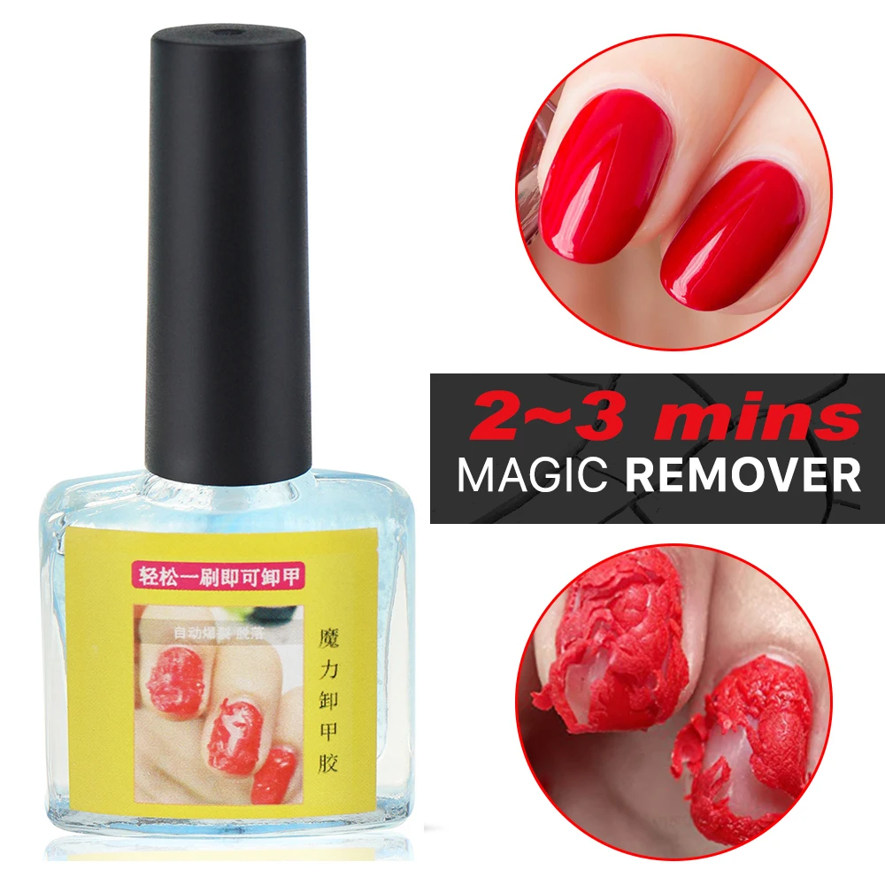 15 мл Burst Magic Remove УФ-гель для ногтей магическое средство для удаления ногтей лак для ногтей Гель-лак для полировки акриловый лак для ногтей TSLM1