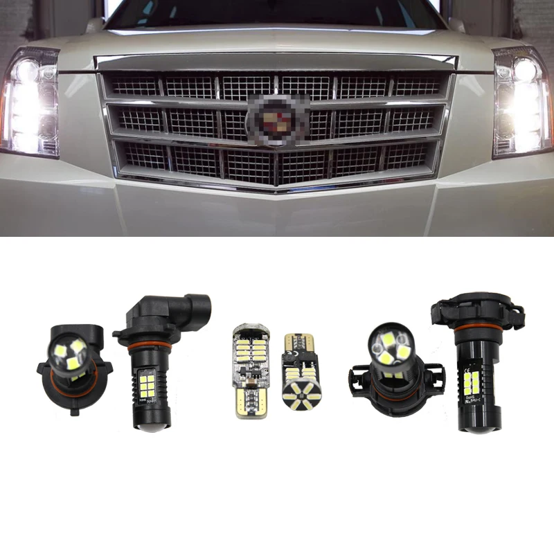 6 шт. белый светодиодный светильник DRL для вождения противотуманных фар комбо