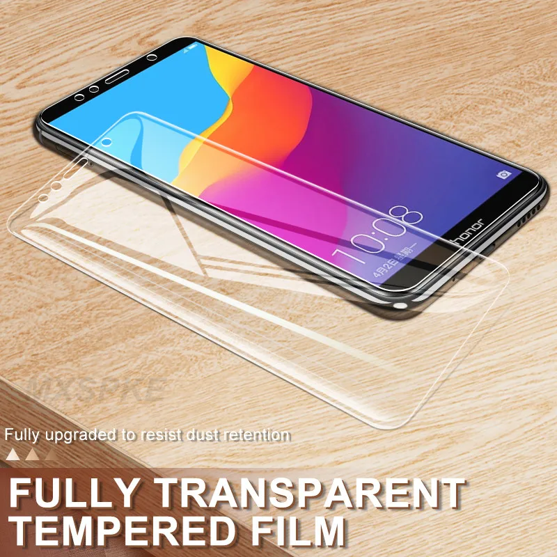 Защитное стекло с полным покрытием для Huawei Honor 8X 8A 8C 8S 7A 7C 7X 7S 9X 9A 9C 9S 20S 30S X10