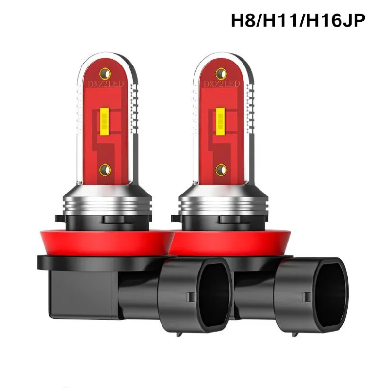 2 Years warranty! 2PCS H11 H8 H7 9005 LED Fog Light Conversion Kit Bulb High Power 1860 csp Chips 6000K 35W Headlight carro | Автомобили и