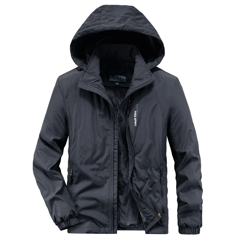 Новинка 2021 Мужская зимняя утепленная флисовая армейская куртка уличная одежда с