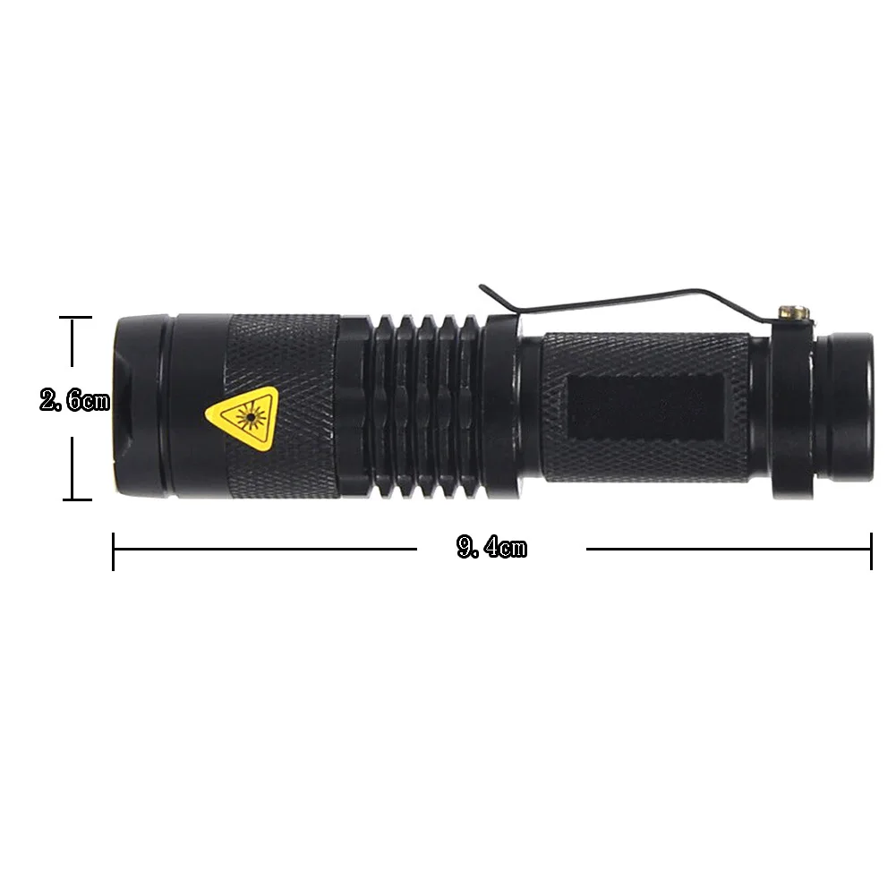 

Night Vision Hunting Torch Battery Powered 850nm LED Infrared Zoom Flashlight Lantern Flashlight Waterproof Spot Lamp