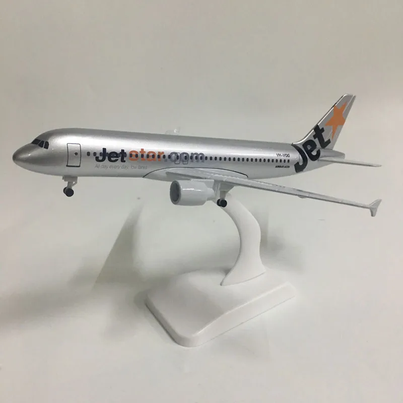 Модель самолета JASON TUTU 20 см модель Jetstar Аэробус A320 1:300 Литые металлические