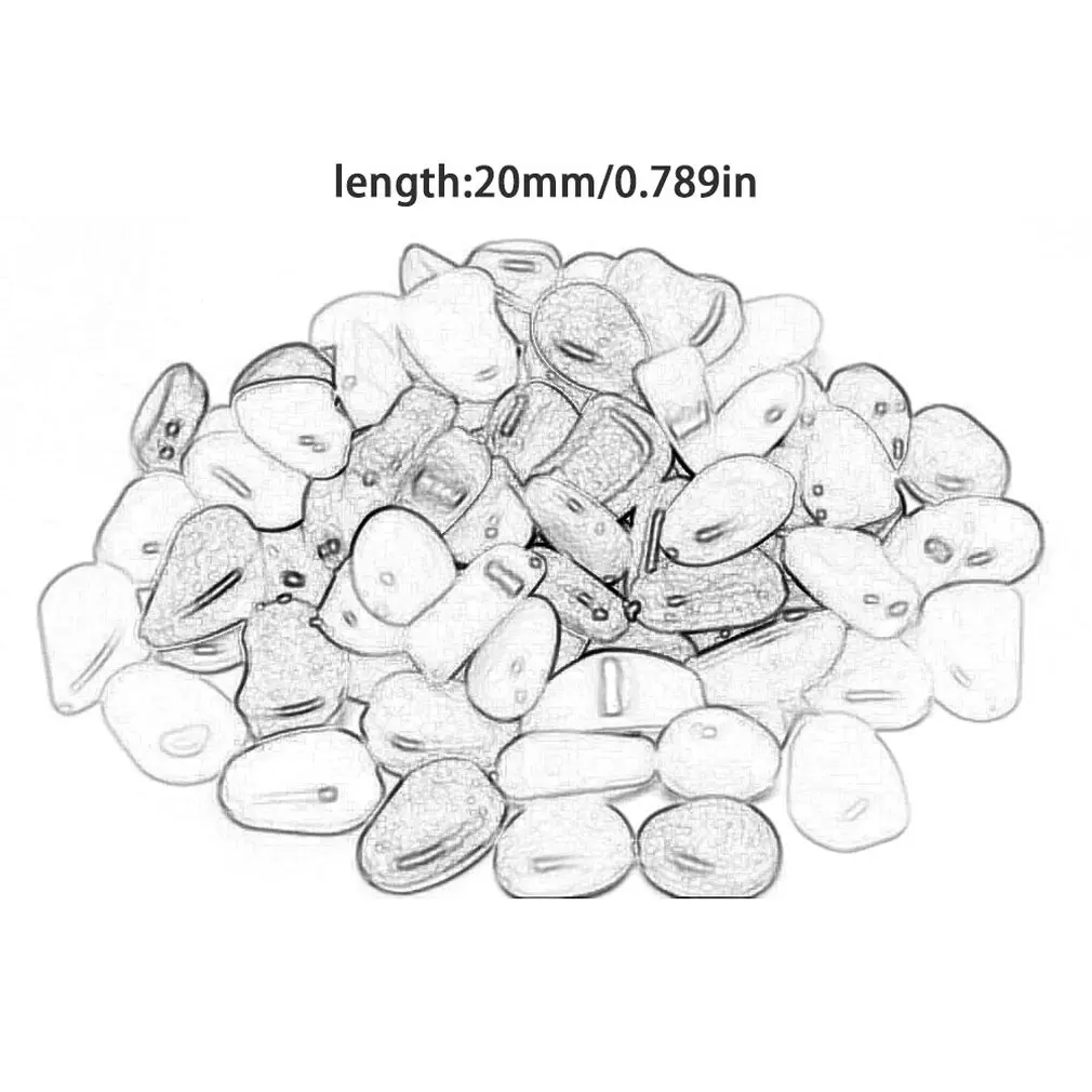

No. 1 Luminous Stone Luminous Stone Garden Fish Tank Landscaping Cobblestone Artificial Luminous Stone Color Luminous Stone