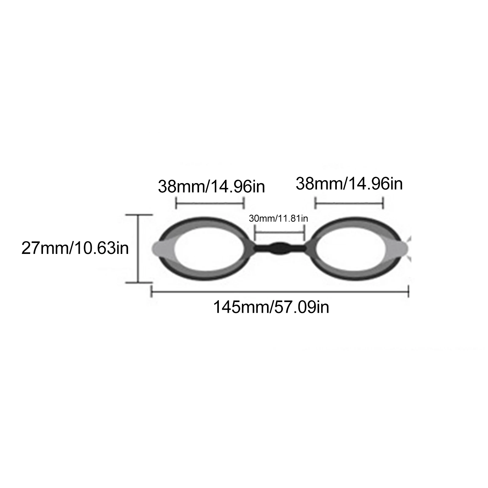 

High-definition Swimming Goggles Waterproof And Anti-fog Environmentally Friendly Silicone Swimming Goggles Unisex