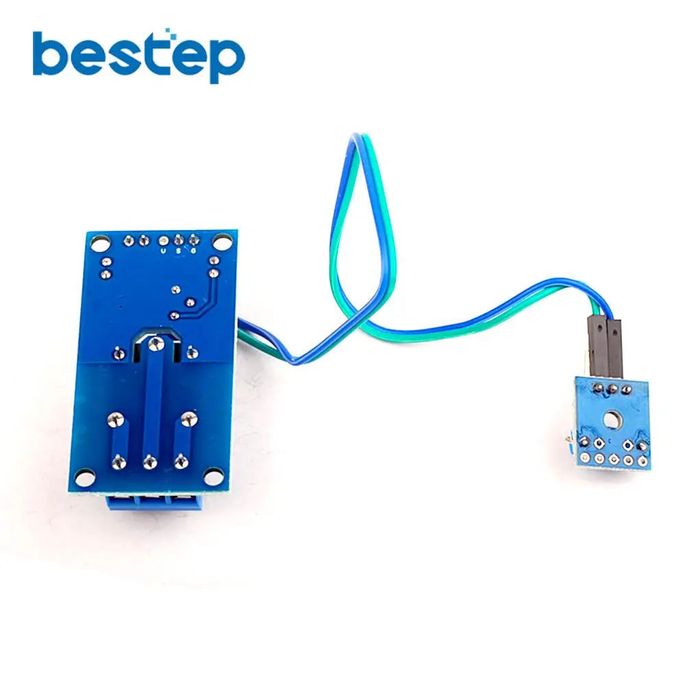 Нормально замкнутый модуль датчика вибрации 5 В 12 релейный 2 в 1 сигнализации