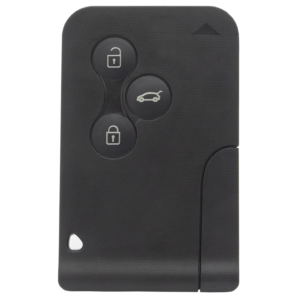 WhatsKey 3 кнопки смарт-карты дистанционного ключа чехол для Renault Clio Logan Koleos Megane 2 Scenic