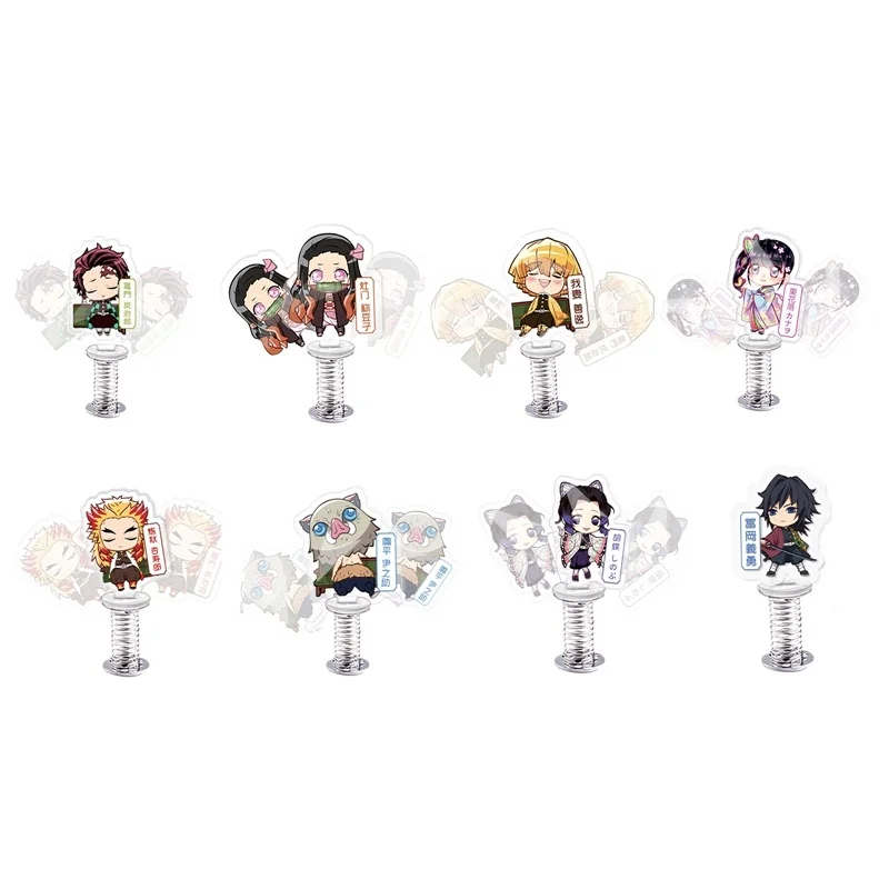 

Demon Slayer Spring Animation Peripheral Acrylic Stand Decoration Model Toy