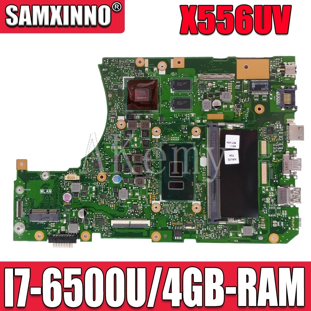 X556UV X556UJ материнская плата для For Asus X556U X556UF X556UR X556UQK X556UQ X556UB ноутбука I7 6500/4GB