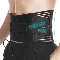 lower back brace breathable waist lumbar support belt with 6 stays for back pain relief sciatica herniated disc scoliosis unisex