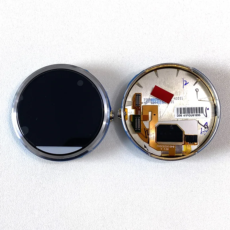 

ЖК-дисплей M & Sen 1,56 дюйма для Motorola Moto 360 1-го поколения 46 мм, экран с рамкой и сенсорной панелью, дигитайзер для Moto 360 1-го поколения, оригинал
