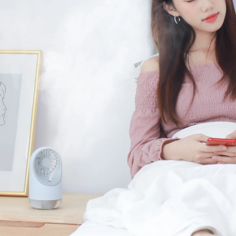 

Multi-functional and convenient desktop outdoor spray fan Usb charging creative new product humidifier