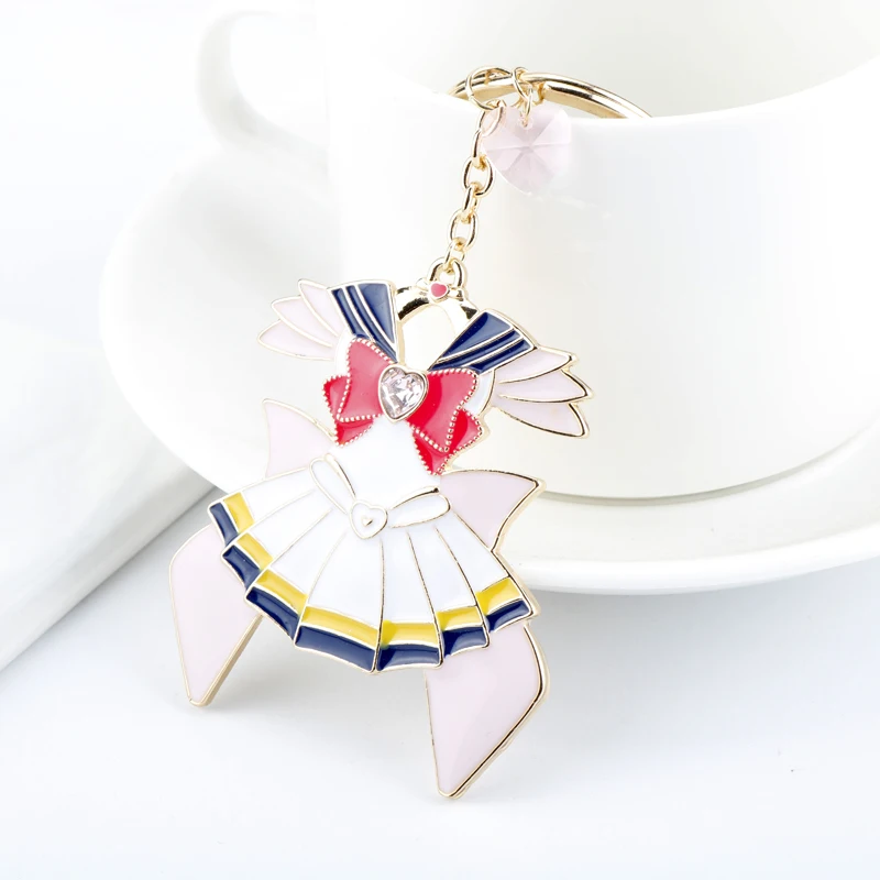 

Necklace Jewelry Anime Dress Shape Pendant Choker Metal Alloy Jewel Style For Women Girls Gifts