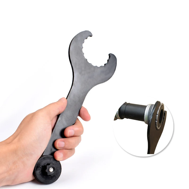 

Bicycle Repair Tool Mountain Bike Bottom Axle Tool Hollow Crank Wrench Crankset Removal Tool Crank Cover Accessories
