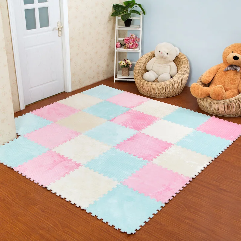 50x50 см DIY коврик-головоломка детский игровой коврик EVA пена передняя дверь