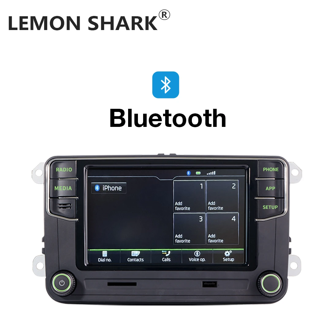 LEMON SHARK RCD360 PRO зеленый светильник автомобильное радио MIB Android авто Carplay навигация