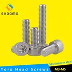 Винты со шляпкой под шестигранник, нержавеющая сталь 304, под заказ