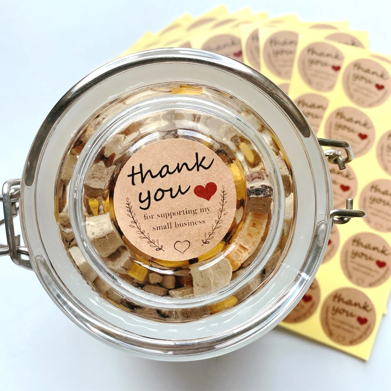 

Бесплатная доставка, 500 шт., круглые наклейки 35 мм с надписью «thank you», самоклеящиеся наклейки, этикетки для вечерние ринки, Рождества, дня рож...