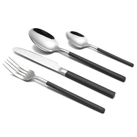 kitchen tableware dinner sets silverware cutlery set stainless steel forks spoons knifes dinnerware flatware set eco friendly