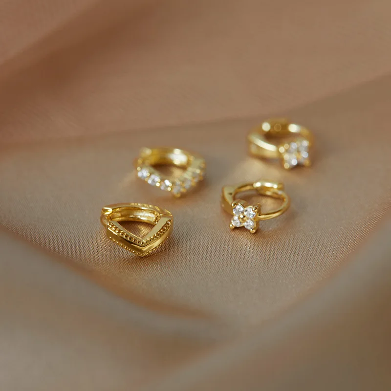 

Женские серьги-кольца из серебра 925 пробы
