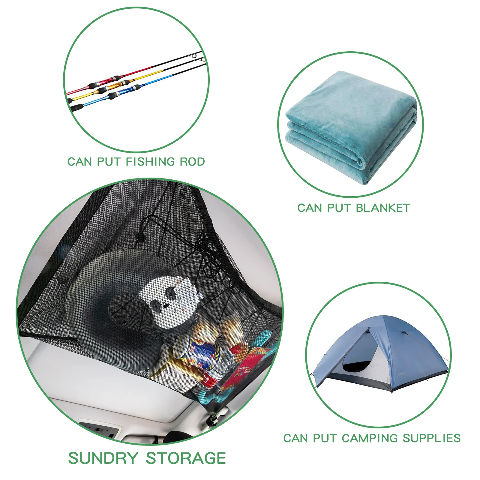 88x66 см интерьер на потолок автомобиля сетка молнии универсальный органайзер