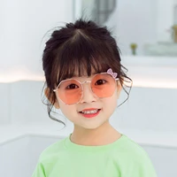 2021 new fashion boys girls sunglasses children metal child sun glasses classic polygon trend kids baby glasses uv400