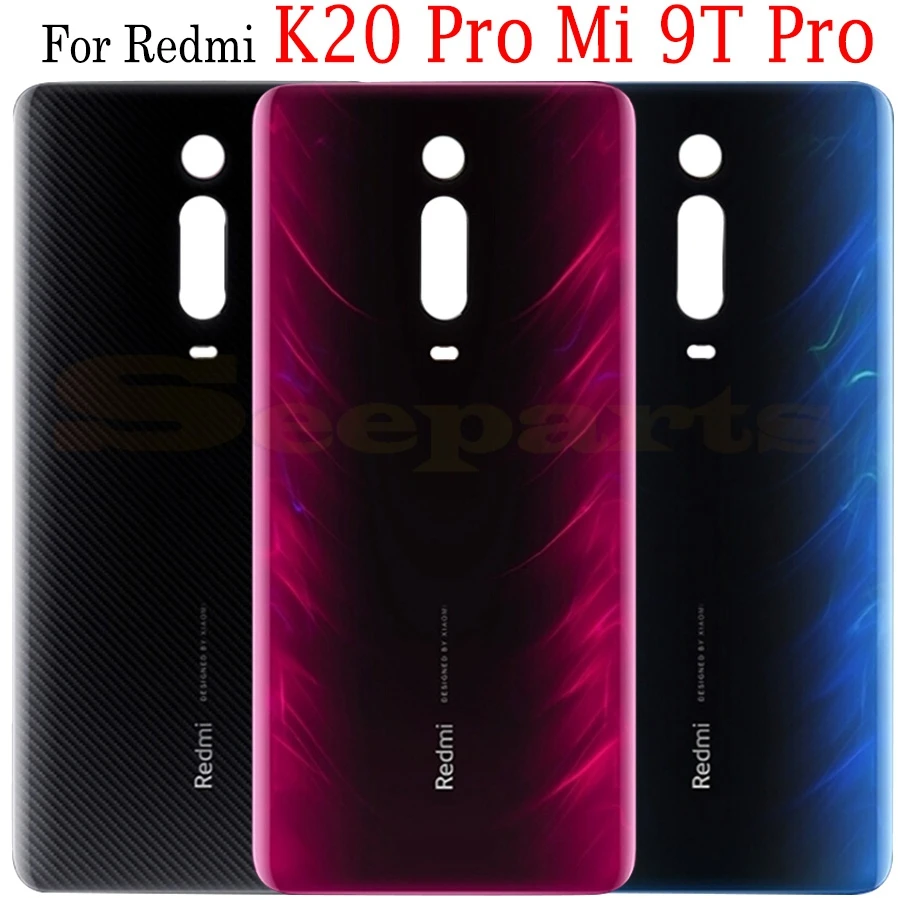 Задняя крышка батарейного отсека для Xiaomi 9T стеклянная|Корпусы и рамки мобильных