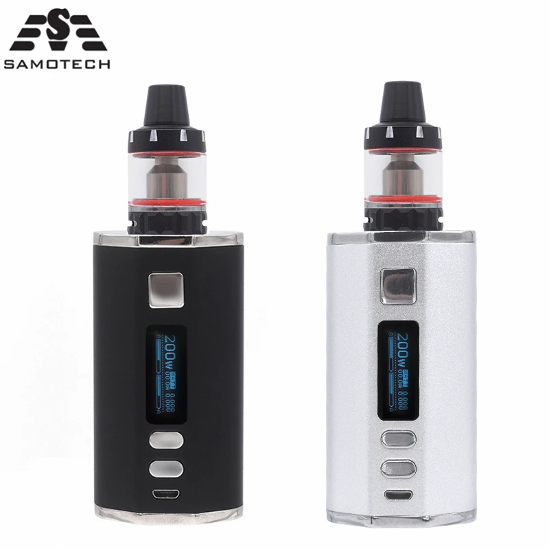SUBTWO DV 200 Вт vape pod Комплект 4500 мАч встроенный аккумулятор с 0.3ohm 3 0 мл Танк