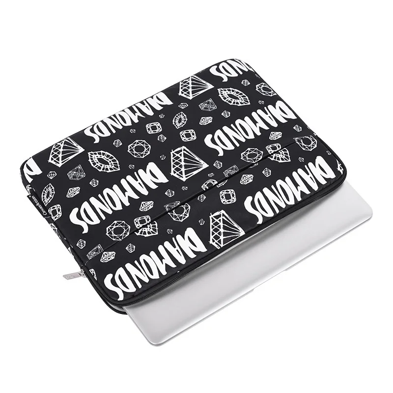 Сумка для ноутбука 11 12 дюйма 13 дюймов 14 15 6 3 4 алмазная сумка Macbook Air Pro змеиная кожа