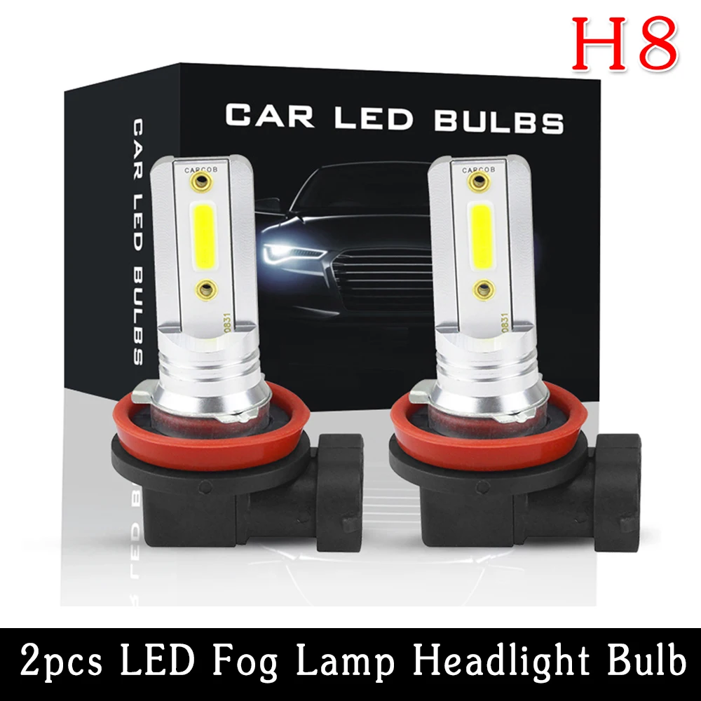 2 шт. светодиодный двухсторонние Ксеноновые Светодиодные лампы H11