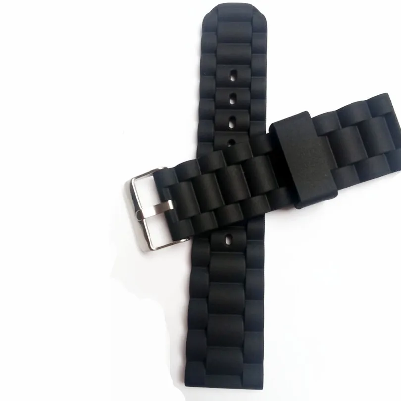 Новый ремешок водонепроницаемый силиконовый резиновый для часов браслет