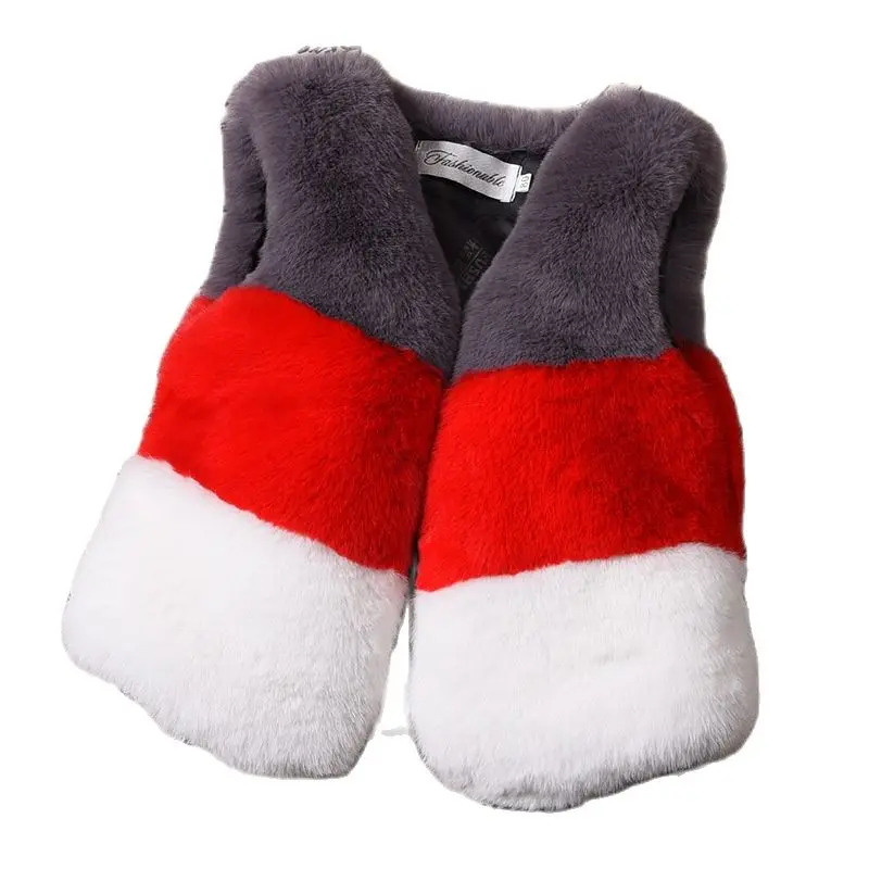 Новая модная одежда Winer пальто из искусственного меха детское пушистое для